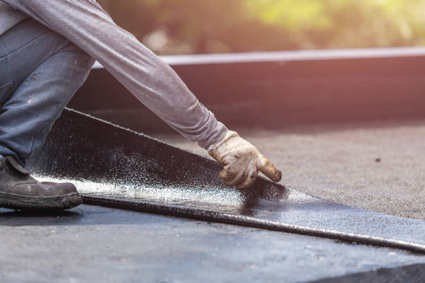 Professional Vapor Barrier Installation technician working in Hebron, KY